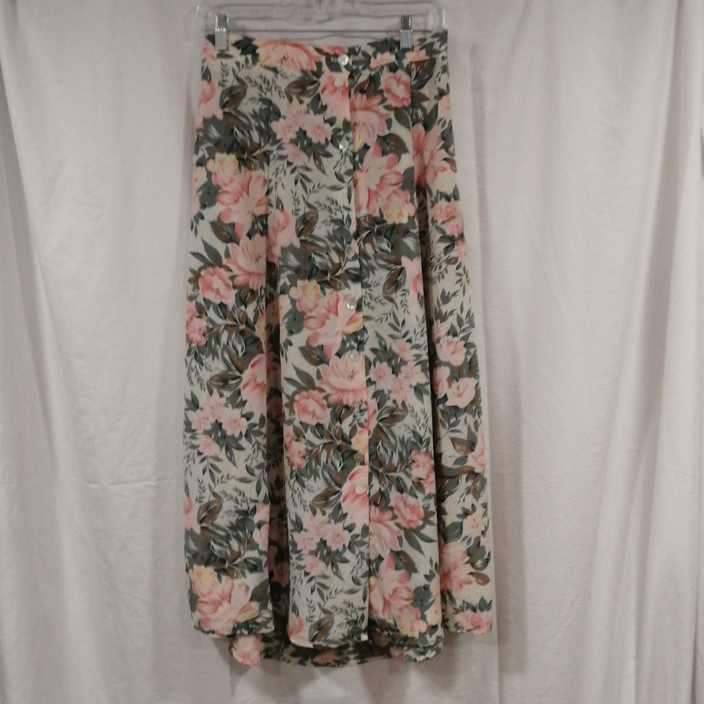 Vintage floral skirt